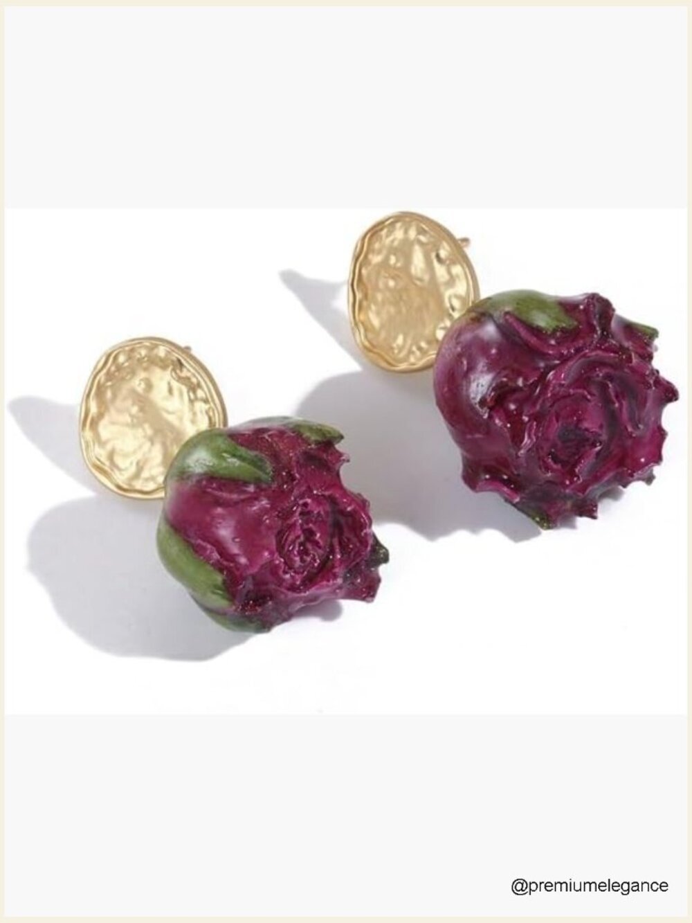 Gold Floral Pearl Earrings Stud Vintage Palace Style Women's Jewelry Luxury